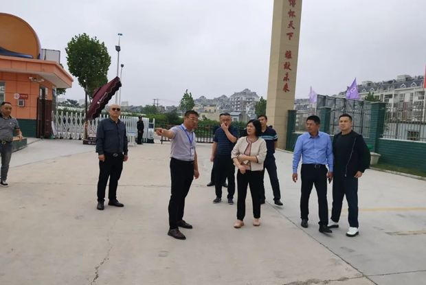 躬身督导促成长 悉心调研谋发展——热烈欢迎江苏省淮安市开发区管委会领导一行莅临我校考察调研